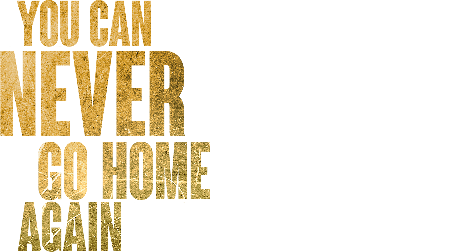 You Can Never Go Home Again