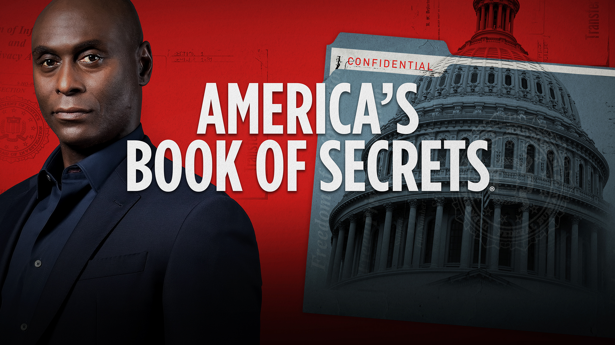 Lance Reddick - America's Book of Secrets Cast