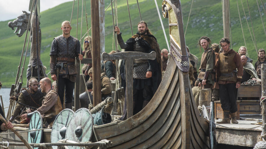 Alexander Ludwig, Clive Standen, Vikings