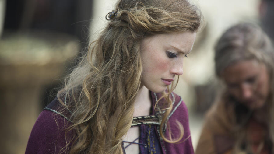 Vikings, Alyssa Sutherland as Aslaug