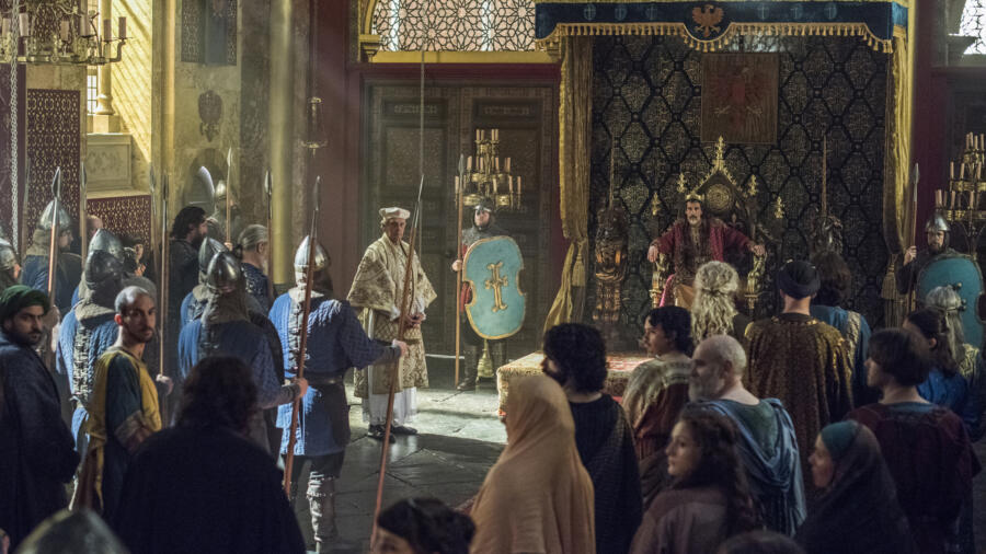 Vikings, Lothaire Bluteau as Emperor Charles of France