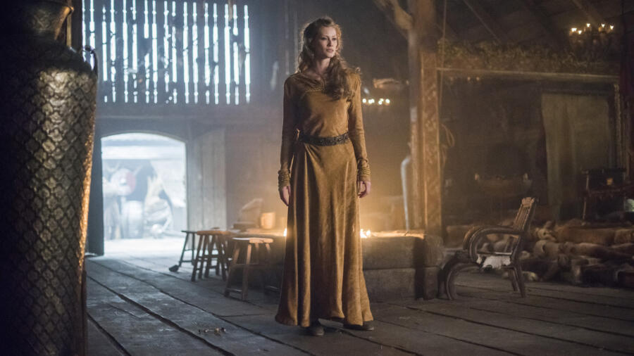 Alyssa Sutherland as Queen Aslaug, Vikings
