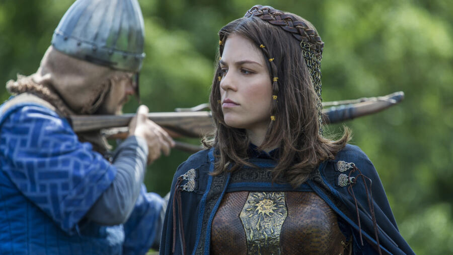 Morgane Polanski as Princess Gisla, Vikings