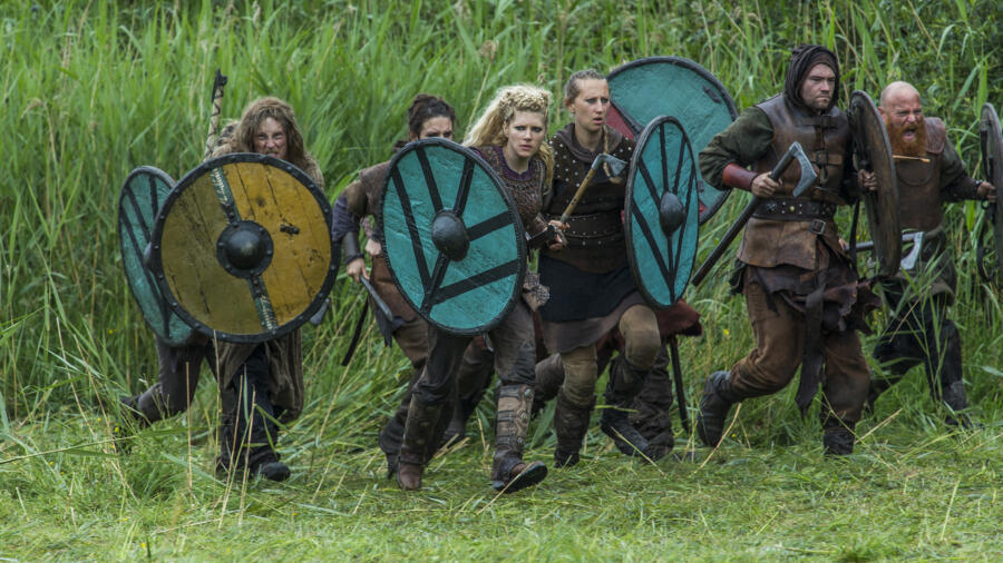 Katheryn Winnick as Lagertha (Photo credit: Jonathan Hession)