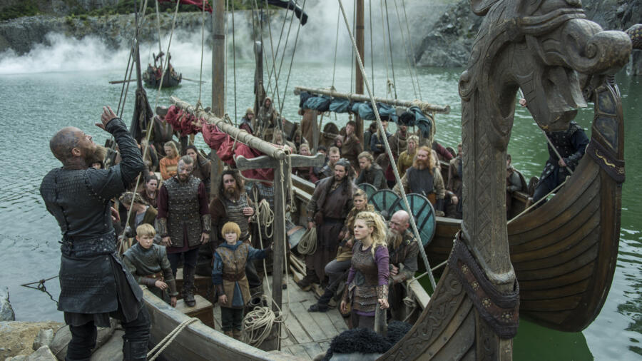 Travis Fimmel as Ragnar, Vikings