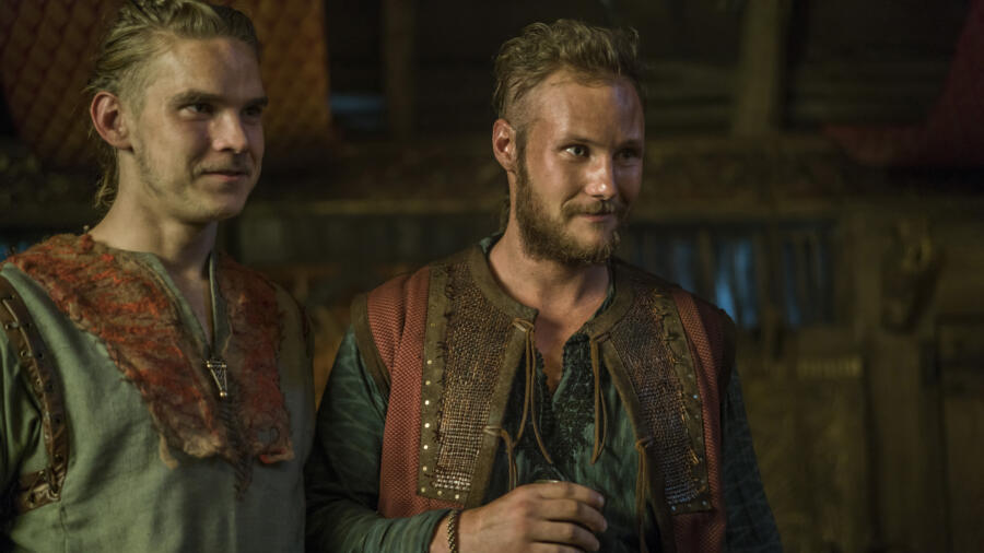 Jordan Patrick Smith as Ubbe, Marco Ilsø as Hvitserk, Vikings