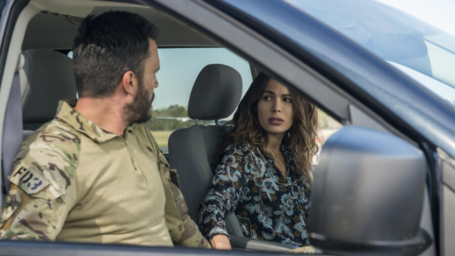 Juan-Pablo Raba as Ricky "Buddha" Ortiz and Nadine Velazquez as Jackie Ortiz, SIX