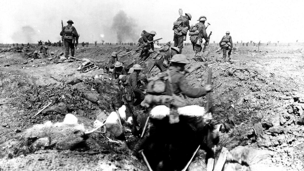 The Battle Of Somme During World War