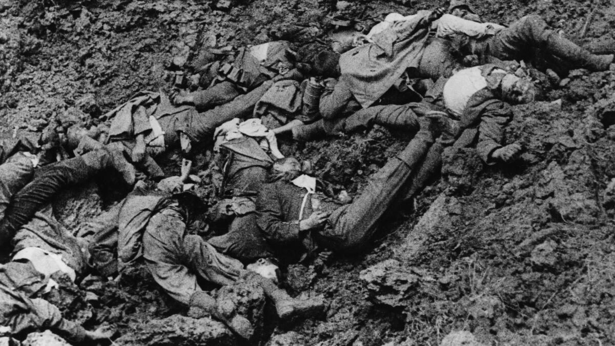 dead german soldiers ww1