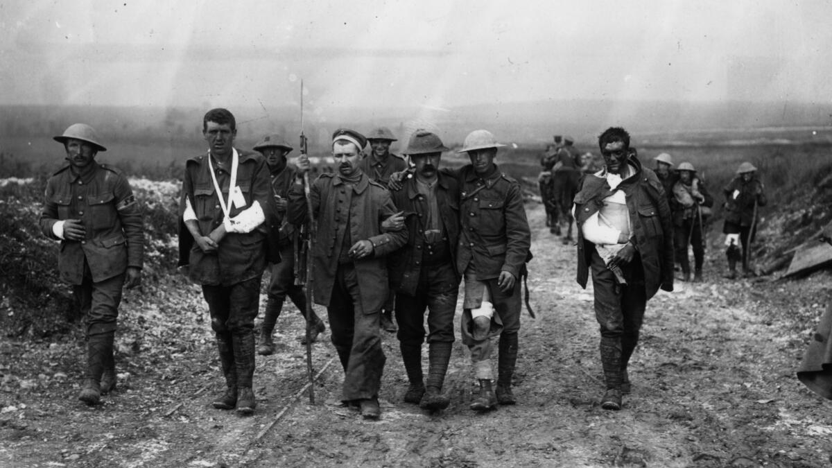 Haunting Photos of WWI Soldiers at the Battle of the Somme | HISTORY ...