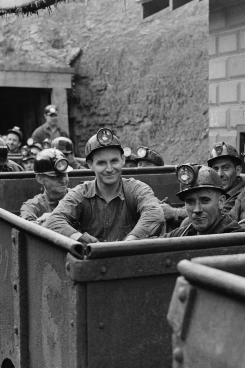 Coal miners ready for next shift