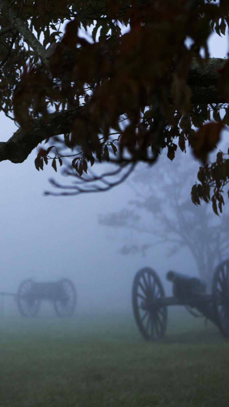 Manassas Civil War battle field