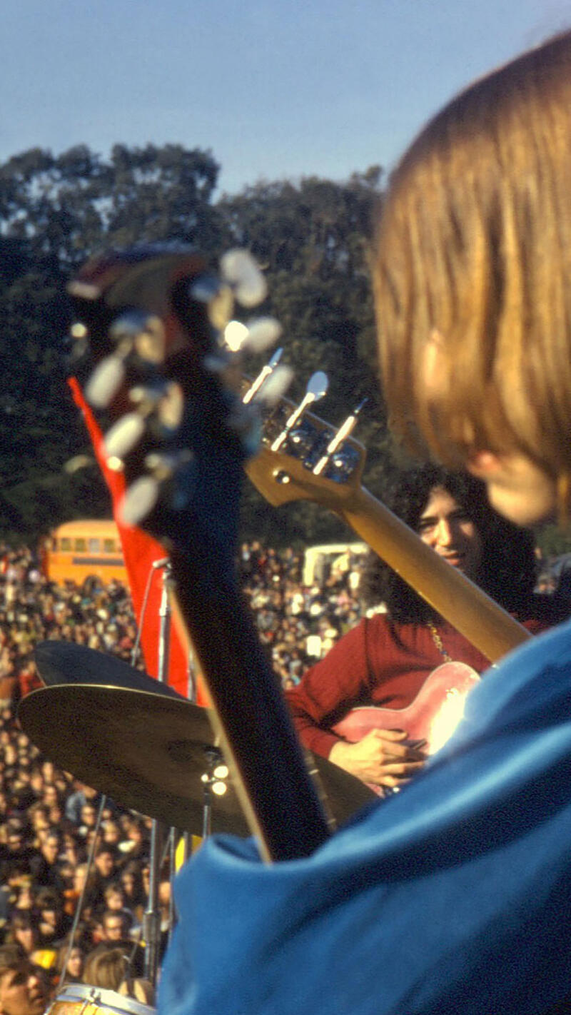 Jerry Garcia and Bob Weir