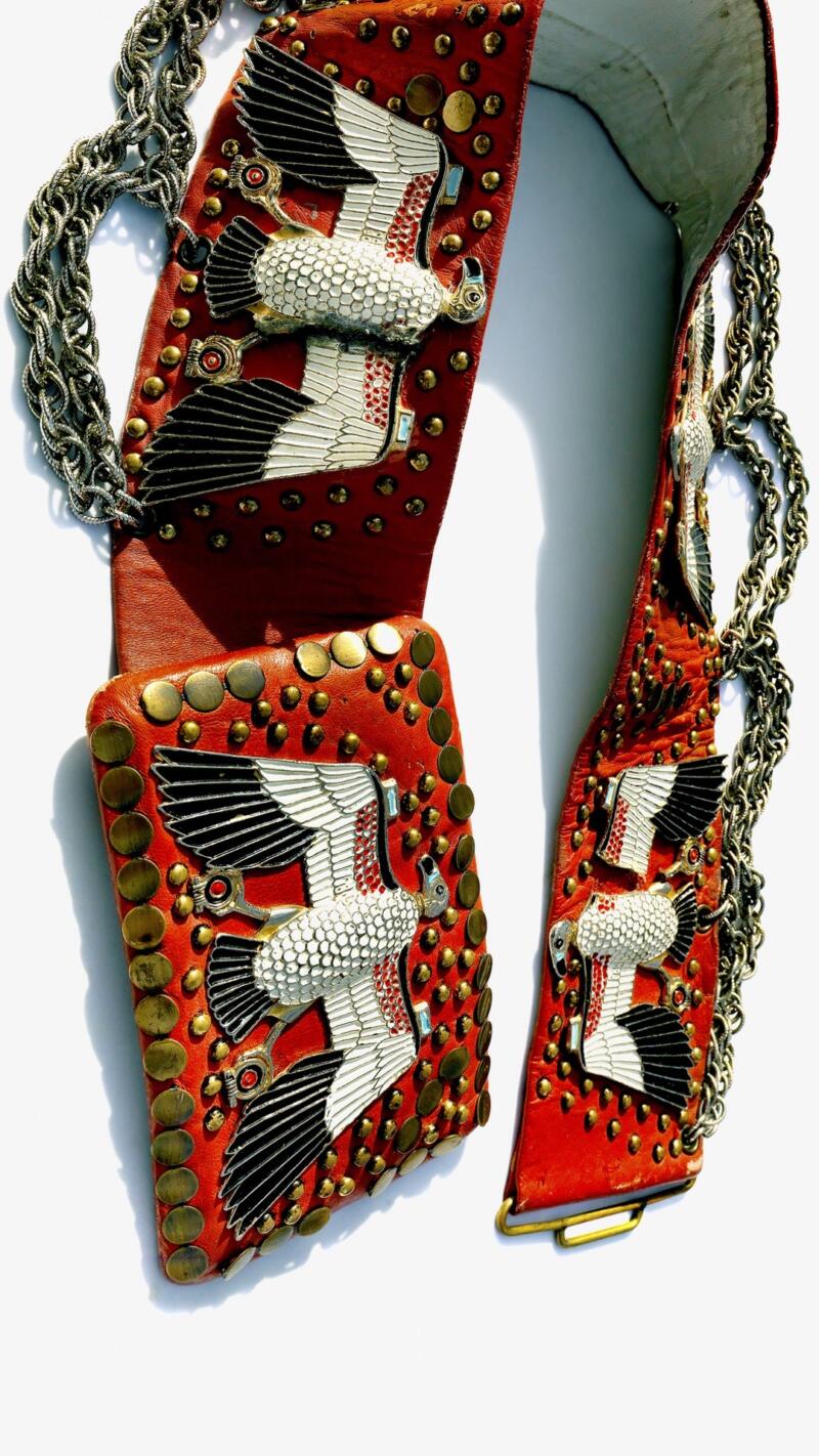 Belt, a gift from singer Sonny Turner