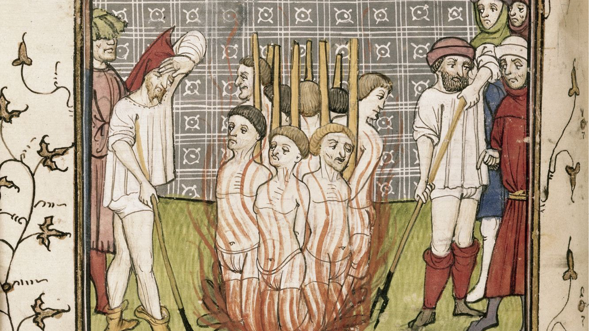 Consumed by flames  The Last Grand-Master of the Knights Templar
