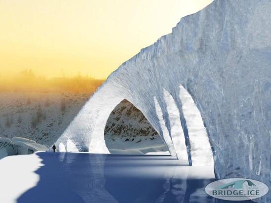 Students Use Da Vinci Design to Build World’s Longest Ice Bridge