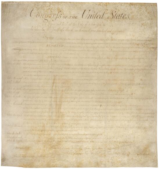 8 Things You Should Know About the Bill of Rights
