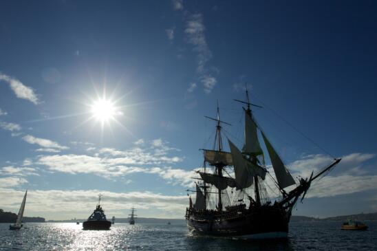 Captain Cook’s Famous Flagship Likely in Newport Harbor