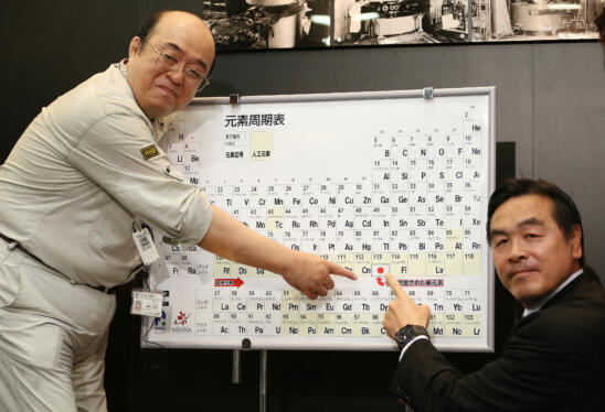 Four Additions to Periodic Table Get New Names