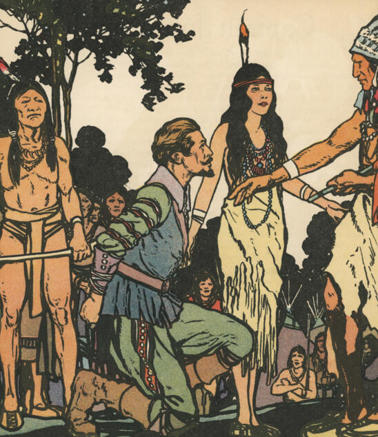 How Early American Plays Turned Pocahontas into Fake News
