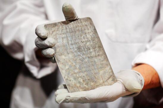 Contents of Boston Time Capsule Buried by Samuel Adams and Paul Revere Unveiled