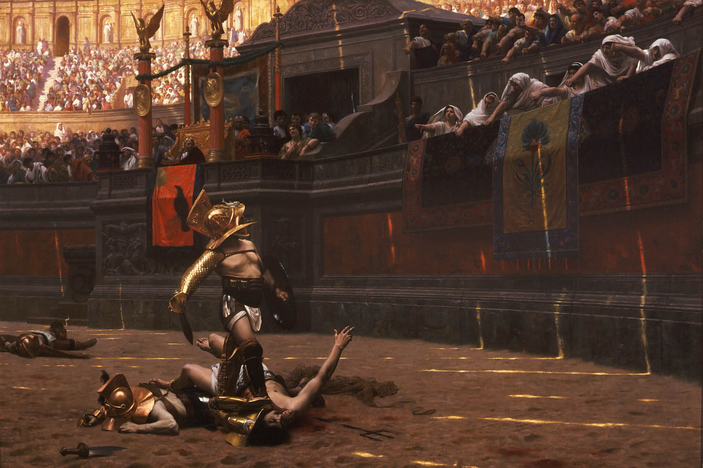 Gladiatorial conquests as public entertainment essay why were gladiator fights so popular