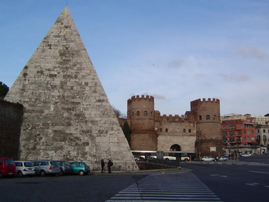 2,000-Year-Old Roman Pyramid Gets a Makeover