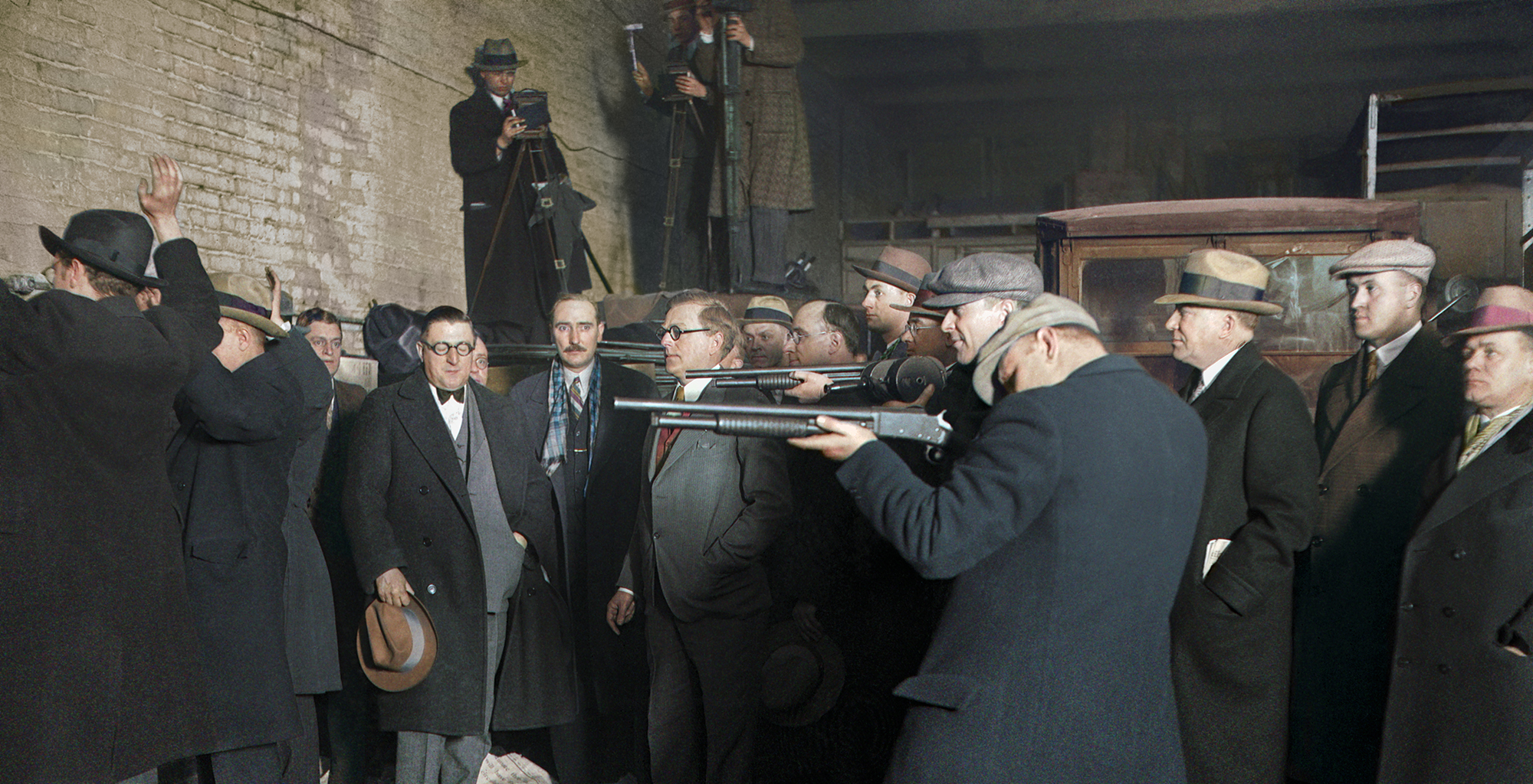 See The St Valentine S Day Massacre Of 1929—in Color