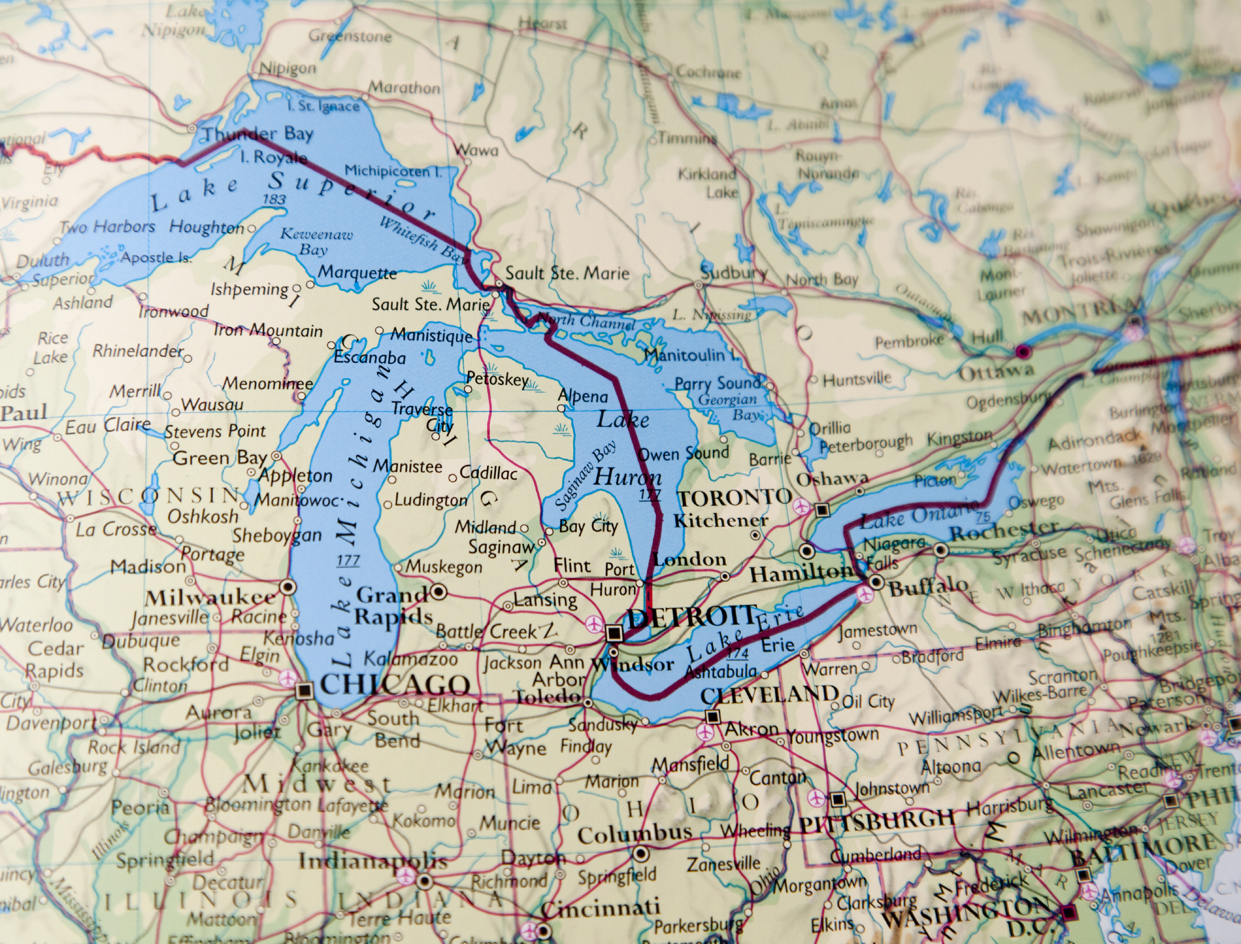 Are the Great Lakes connected? - HISTORY