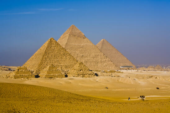 How long did it take to build the Great Pyramid?