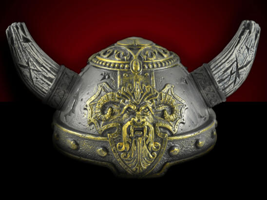 Did Vikings really wear horned helmets?