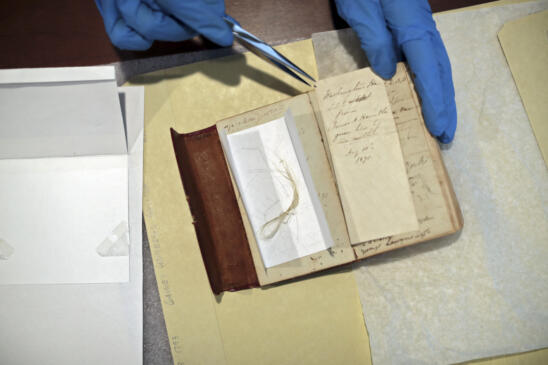 George Washington’s Hair Found in 18th-Century Almanac