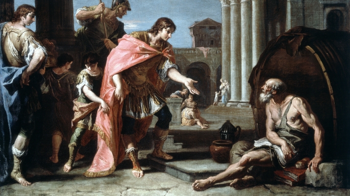 diogenes and alexander