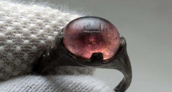 Islamic Ring Found in 9th-Century Viking Grave