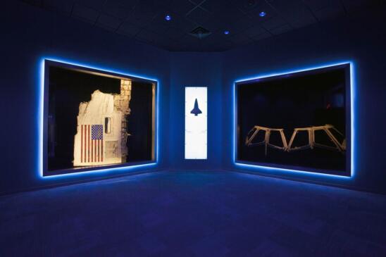 NASA Displays Challenger and Columbia Wreckage