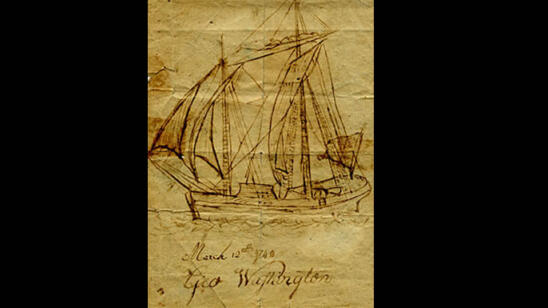 Drawing By 10-Year-Old George Washington Found?