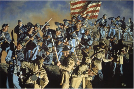 “Glory” Regiment Attacks Fort Wagner, 150 Years Ago