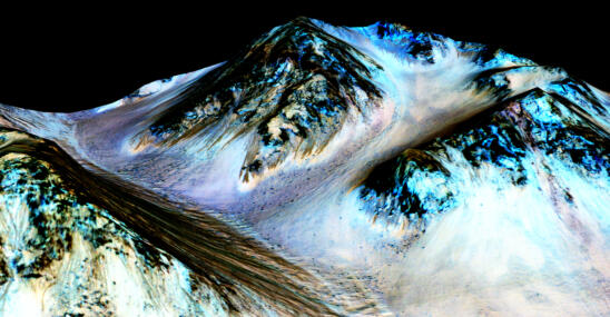 Water Flows on Mars’ Surface, NASA Scientists Say