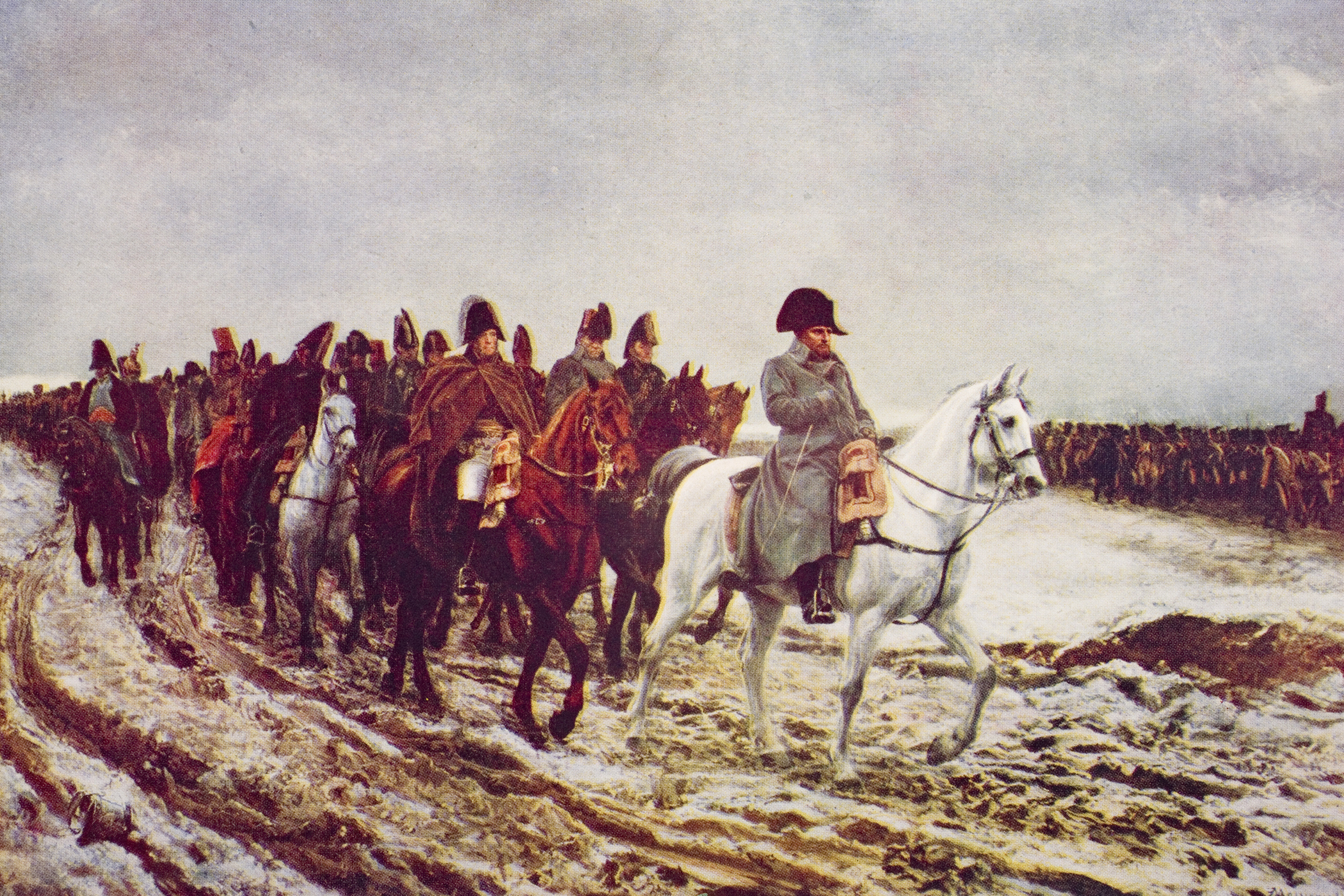 Napoleon S Retreat From Moscow Chart