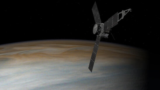 NASA Spacecraft Begins Orbit of Jupiter