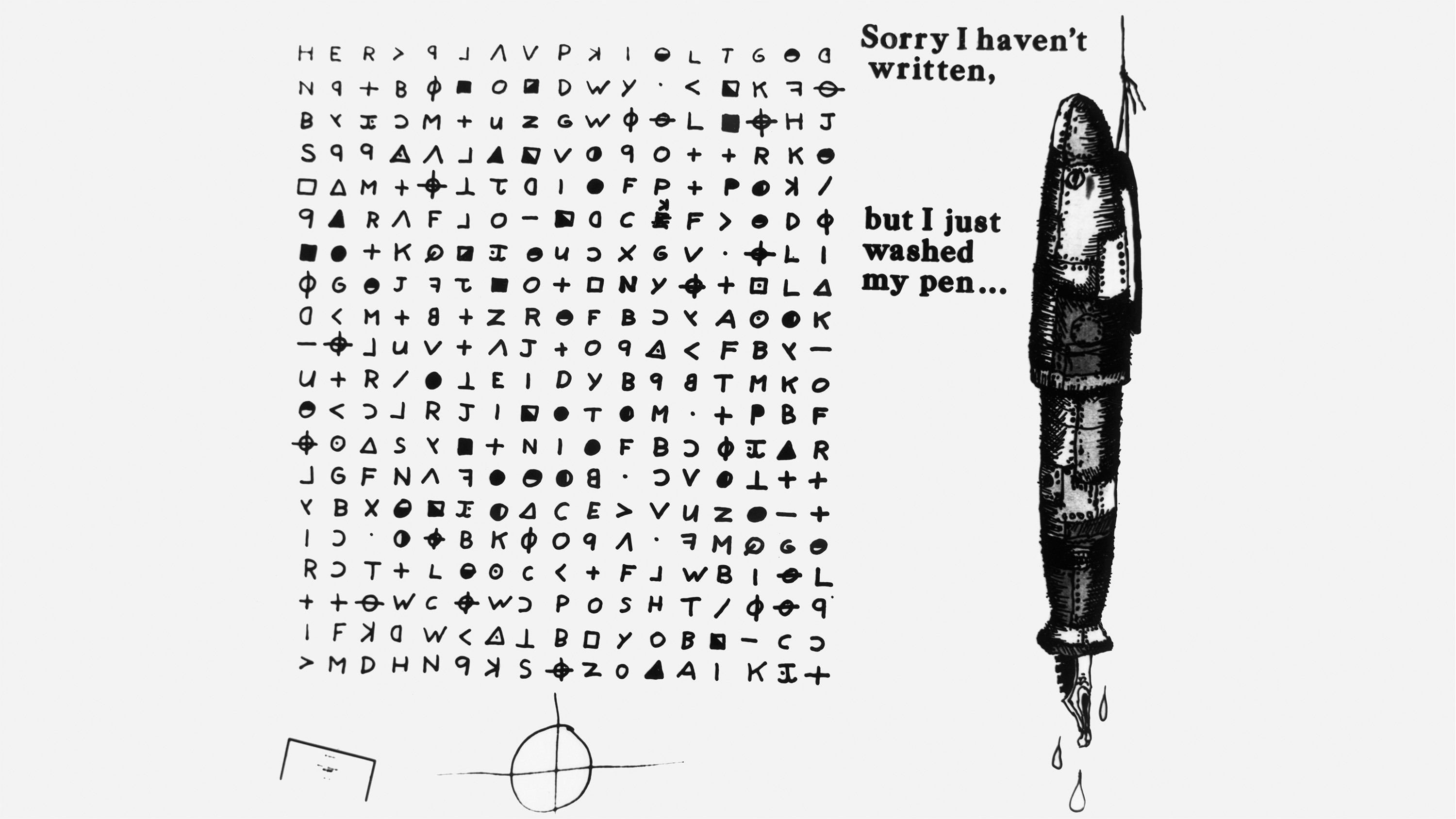 zodiac killer letters