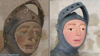 Tintin, Is That You? Botched Restoration of St. George Figure Causes Uproar