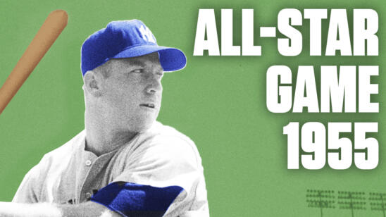 Watch Mickey Mantle, Hank Aaron and 17 Other Hall of Famers at the 1955 All-Star Game