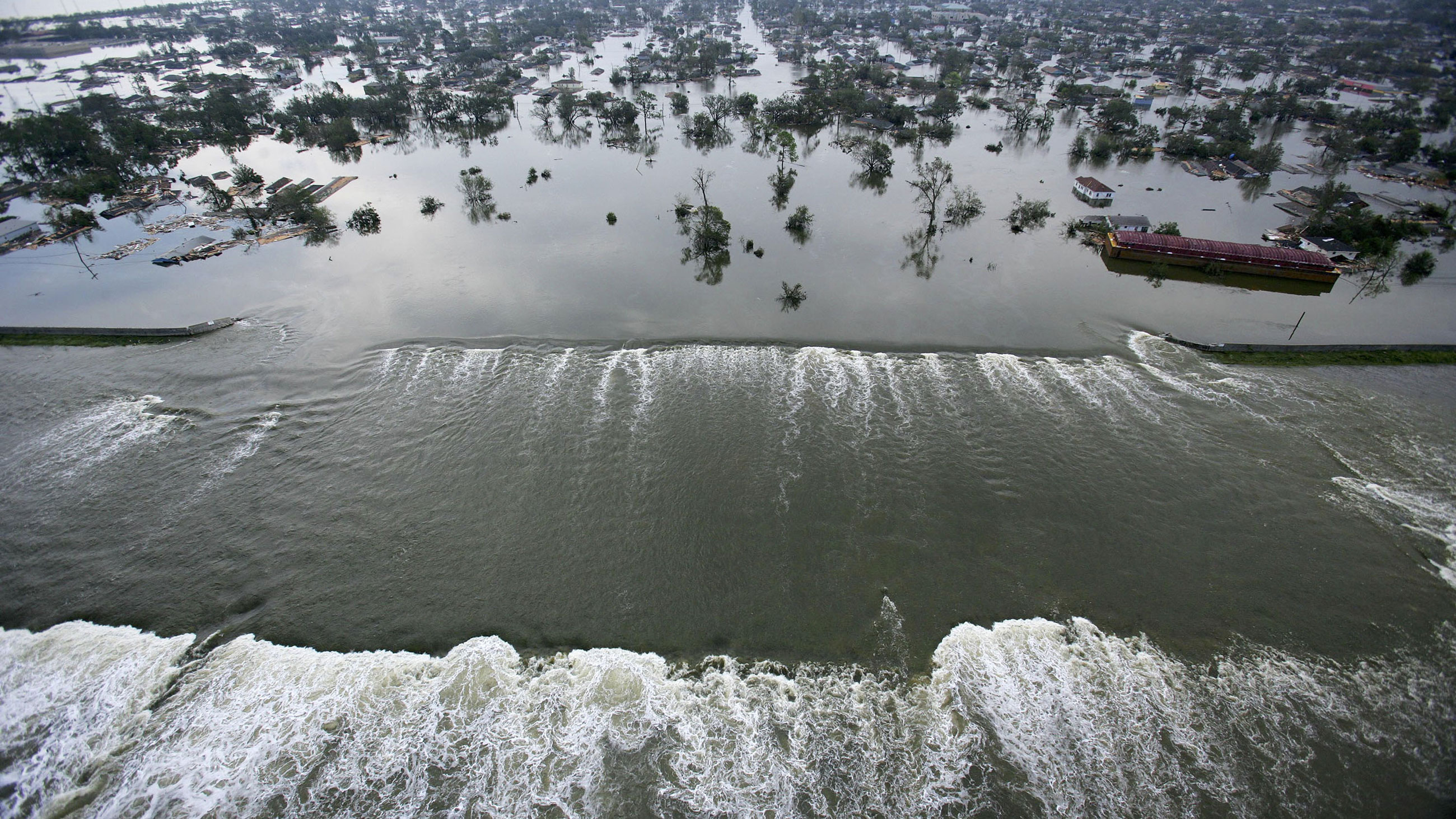 Hurricane Devastation Of Hurricane Katrina