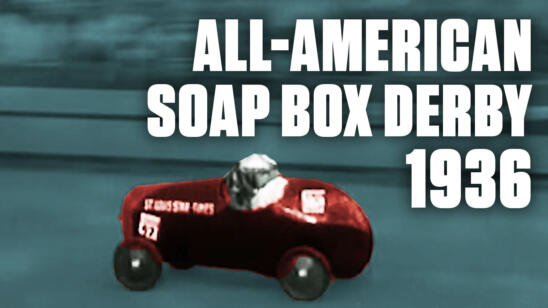 The 1936 Soap Box Derby Drew 100,000 Rowdy Spectators: Video
