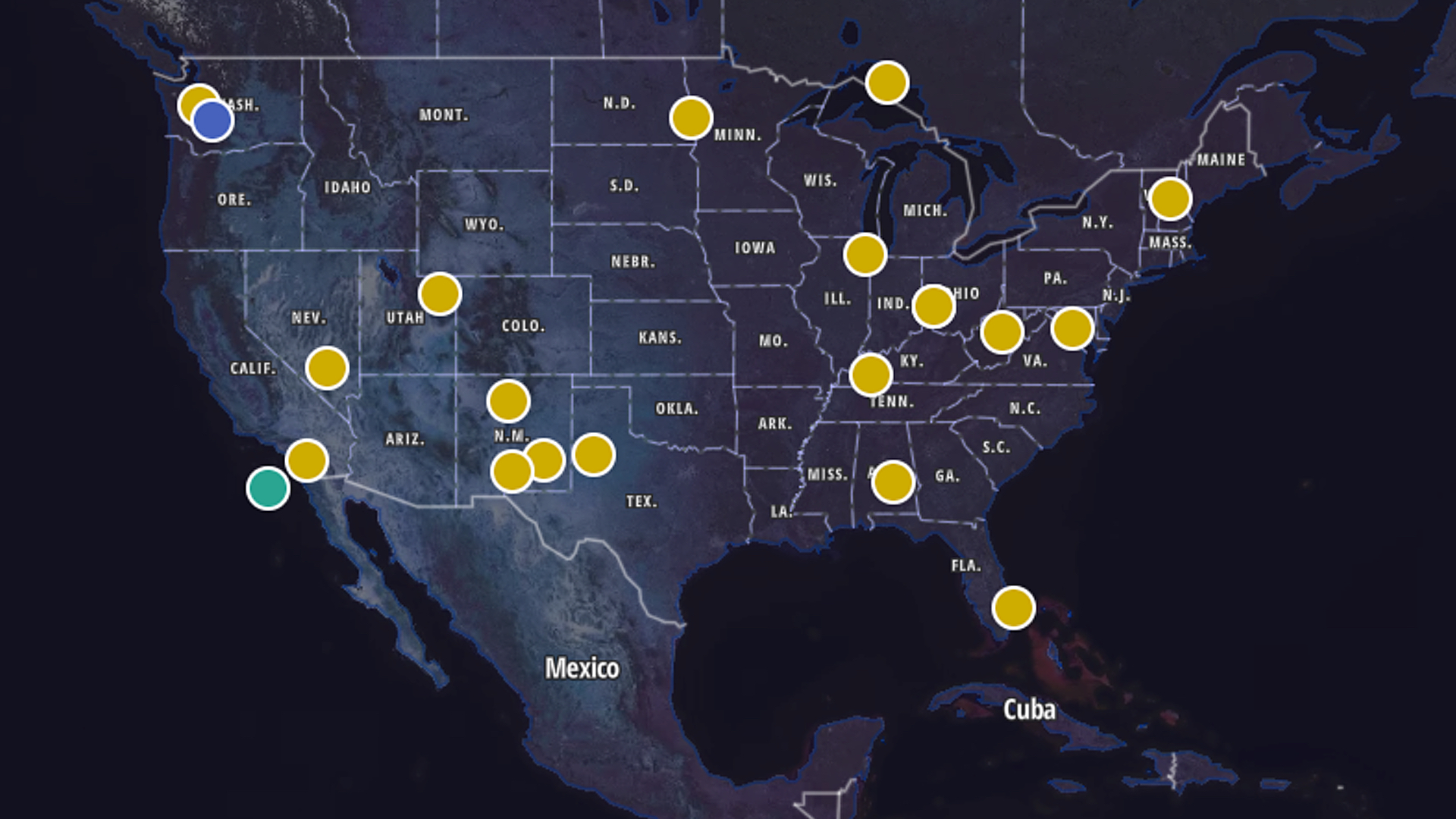 Interactive: UFO Sightings Map