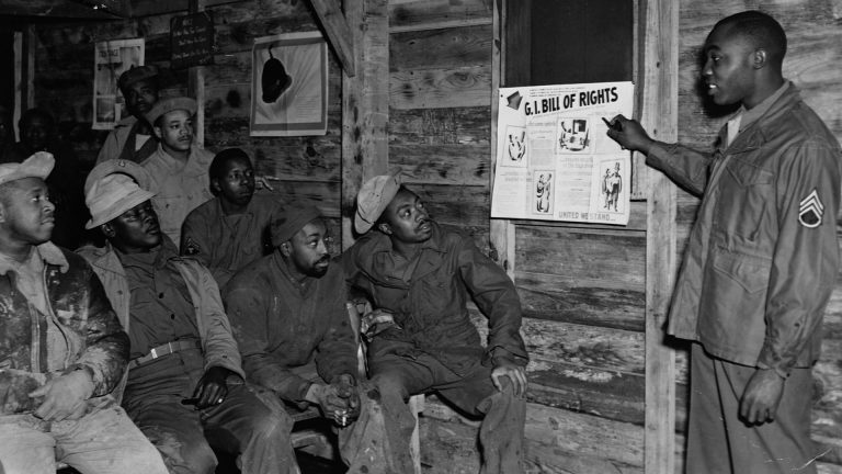 How the GI Bill's Promise Was Denied to a Million Black WWII Veterans