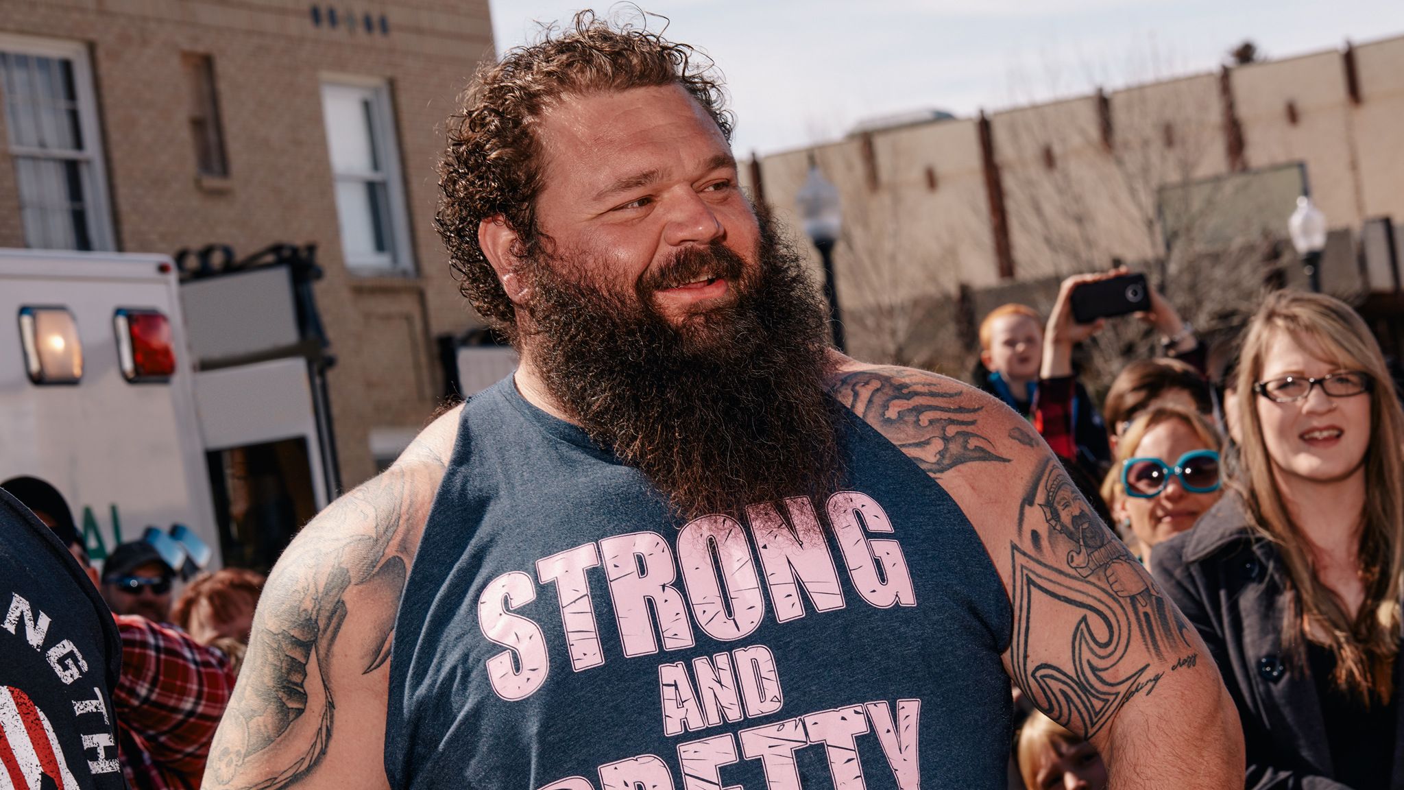 WHAT IT TAKES TO BE THE WORLD'S STRONGEST MAN