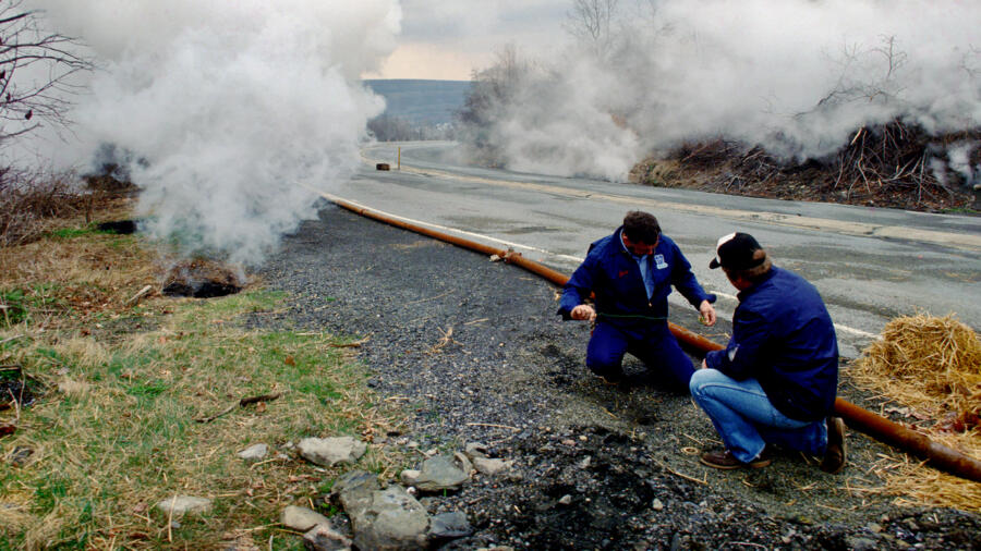 Centralia underground fire