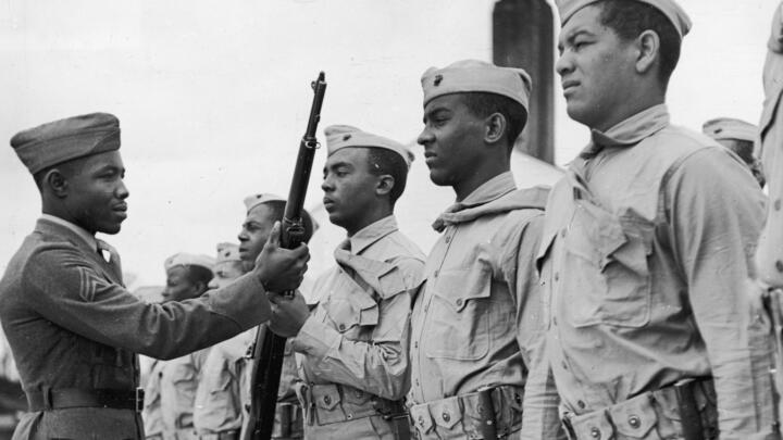 Heroes of Black US Military History (Credit: US Marine Corps/The LIFE Picture Collection/Getty Images)